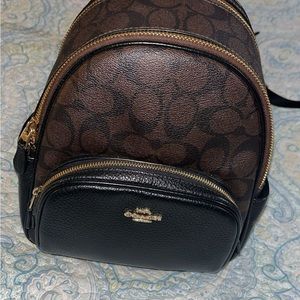 Coach Mini Backpack and Coach Wallet